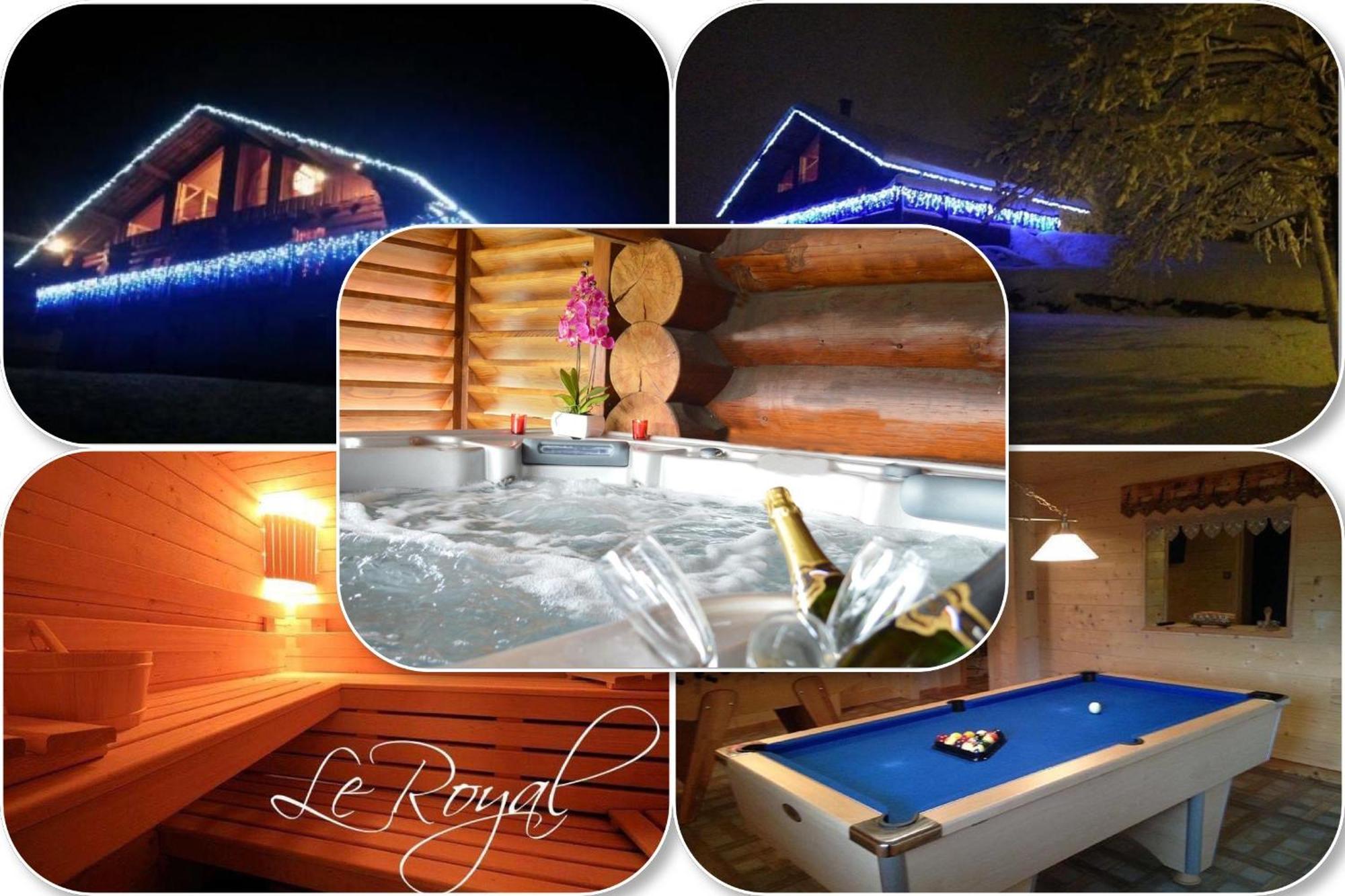 Chalet Spa Le Royal Nathalie Mn La Rouge La Bresse Eksteriør bilde